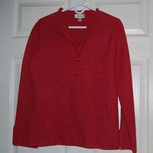 Austin Reed Pink/Orange Wool Jacket Small